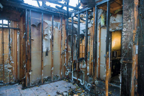 Professional Emergency Fire Cleanup technician working in Mooresville, NC
